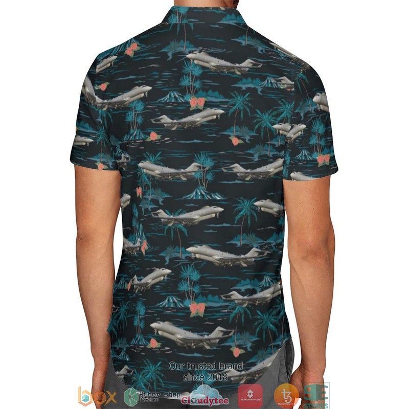 RAF Historical Sentinel R1 Limited Hawaiian Shirt 3 RAF Historical Sentinel R1 Limited Hawaiian Shirt word3