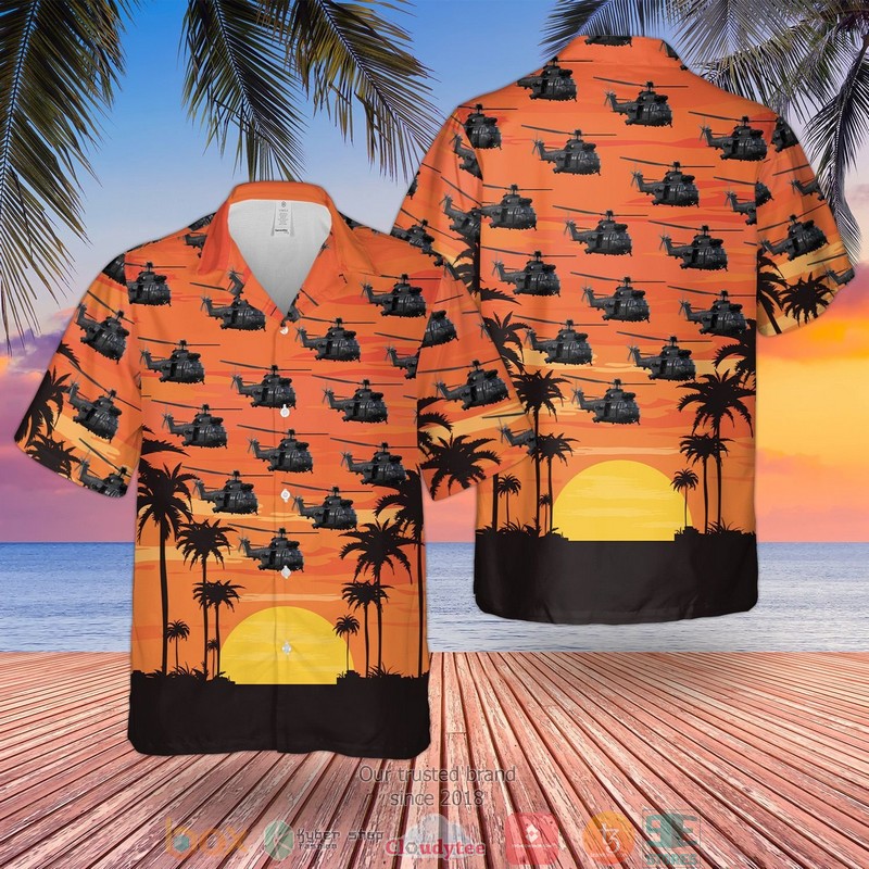 RAF The Puma HC Mk2 Hawaiian Shirt Shorts