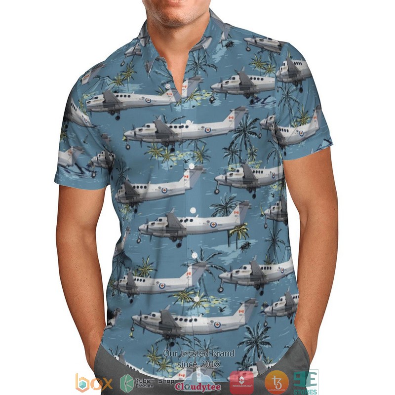RCAF Beechcraft 350ER King Air B300 Limited Hawaiian Shirt 2 RCAF Beechcraft 350ER King Air B300 Limited Hawaiian Shirt word3