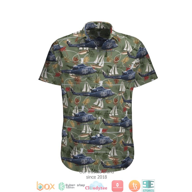 RCAF Bell 412CF Limited Hawaiian Shirt