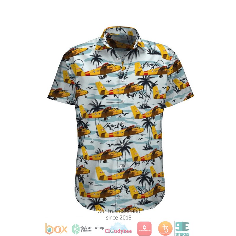 RCAF De Havilland Canada CC-138 Twin Otter Limited Hawaiian Shirt word1