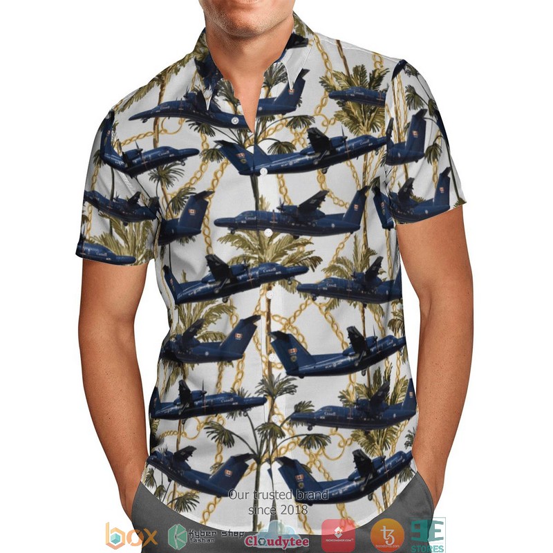 RCAF De Havilland Canada CT-142 Dash 8 DHC-8-102 Vintage Limited Hawaiian Shirt 2 RCAF De Havilland Canada CT-142 Dash 8 DHC-8-102 Vintage Limited Hawaiian Shirt word1