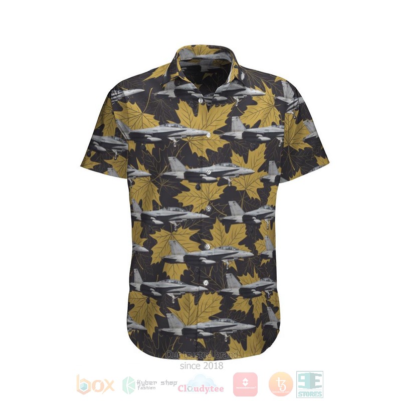 RCAF McDonnell Douglas CF 188A Hornet Hawaiian Shirt