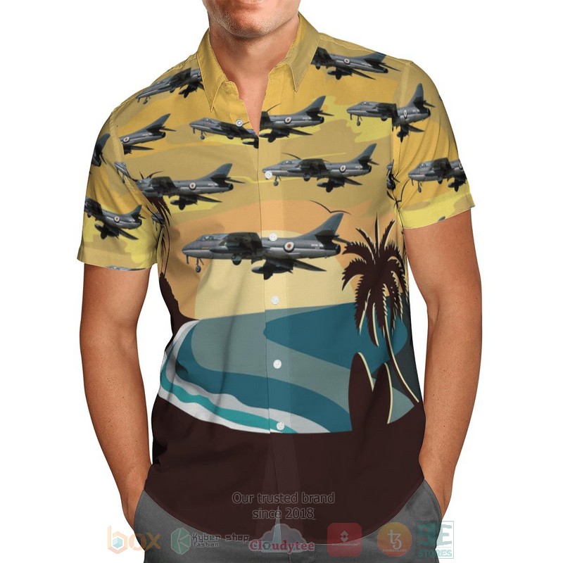 BEST RN Hawker Hunter GA.11 3D Aloha Shirt 2 RN Hawker Hunter GA 11 Hawaiian Shirt 1