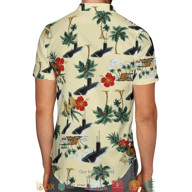 RN Historical Swiftsure Class Attack Submarines Hibiscus Limited Hawaiian Shirt 3 RN Historical Swiftsure Class Attack Submarines Hibiscus Limited Hawaiian Shirt word1