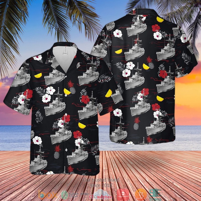RN Historical Weapon-class Destroyer Limited Hawaiian Shirt