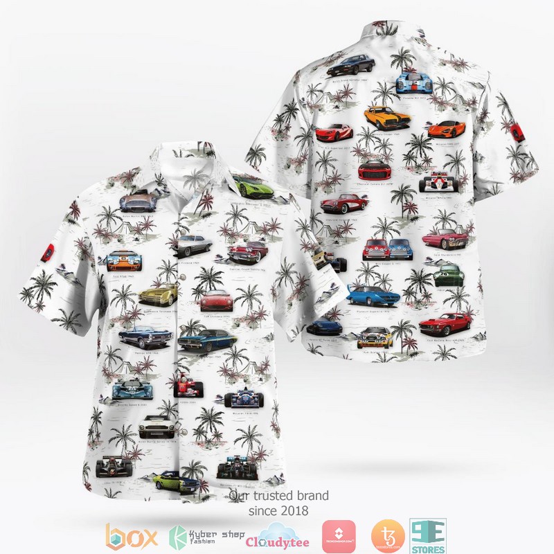 Racing Cars - Formula 1 Cars Hawaiian Shirt 8 Racing Cars - Formula 1 Cars Hawaiian Shirt word3