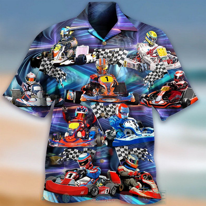 BEST Racing Kart Racing 3D Aloha Shirt 3 BEST Racing Kart Racing 3D Aloha Shirt word2
