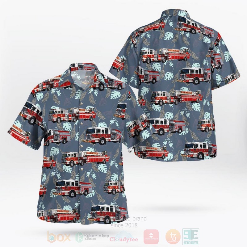 BEST Raleigh Fire Department Raleigh, North Carolina 3D Aloha Shirt word3