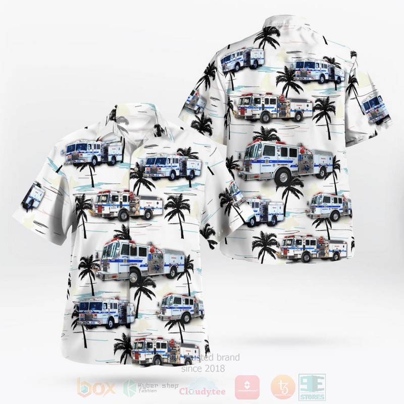 Rancho Cucamonga Fire District Hawaiian Shirt