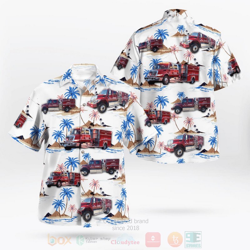 Randall County Fire Department Hawaiian Shirt