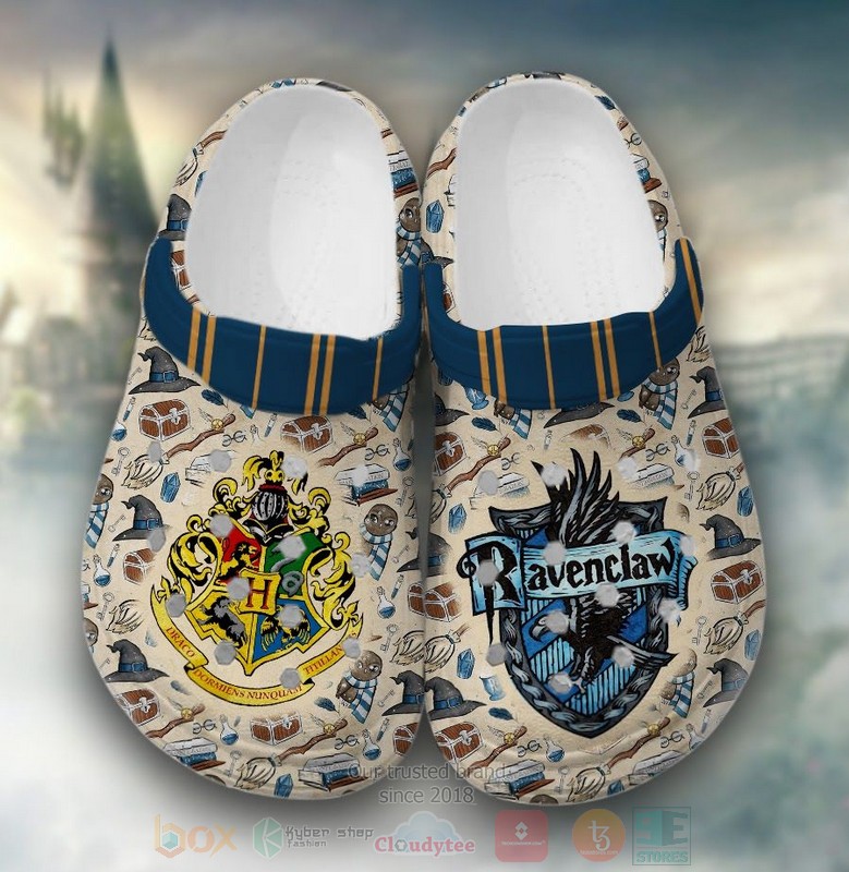 BEST Ravenclaw Harry Potter Cream Crocs Crocband Shoes 2 Ravenclaw Harry Potter Cream Crocband Crocs Clog Shoes