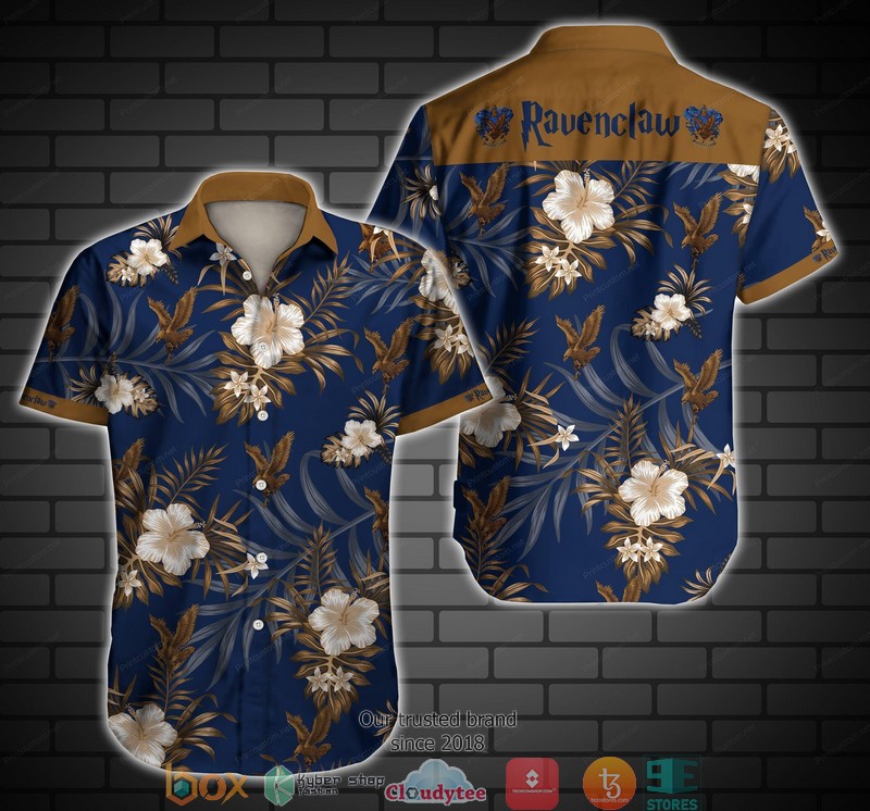 Ravenclaw Short Sleeve Hawaiian Shirt