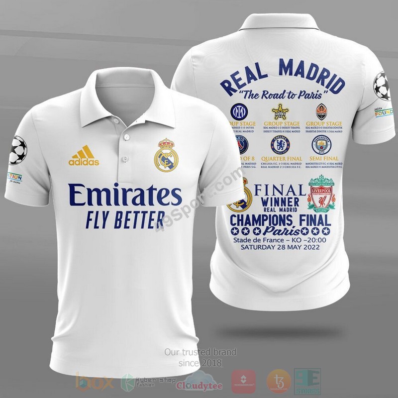 BEST FC Real Madrid The Road To Paris Champions 3D Shirt, Hoodie 3 BEST FC Real Madrid The Road To Paris Champions 3D Shirt, Hoodie word3