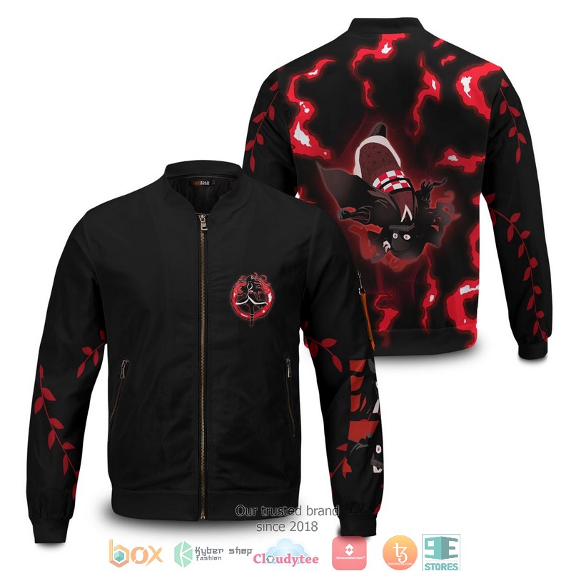 Red ED Nezuko Bomber Jacket