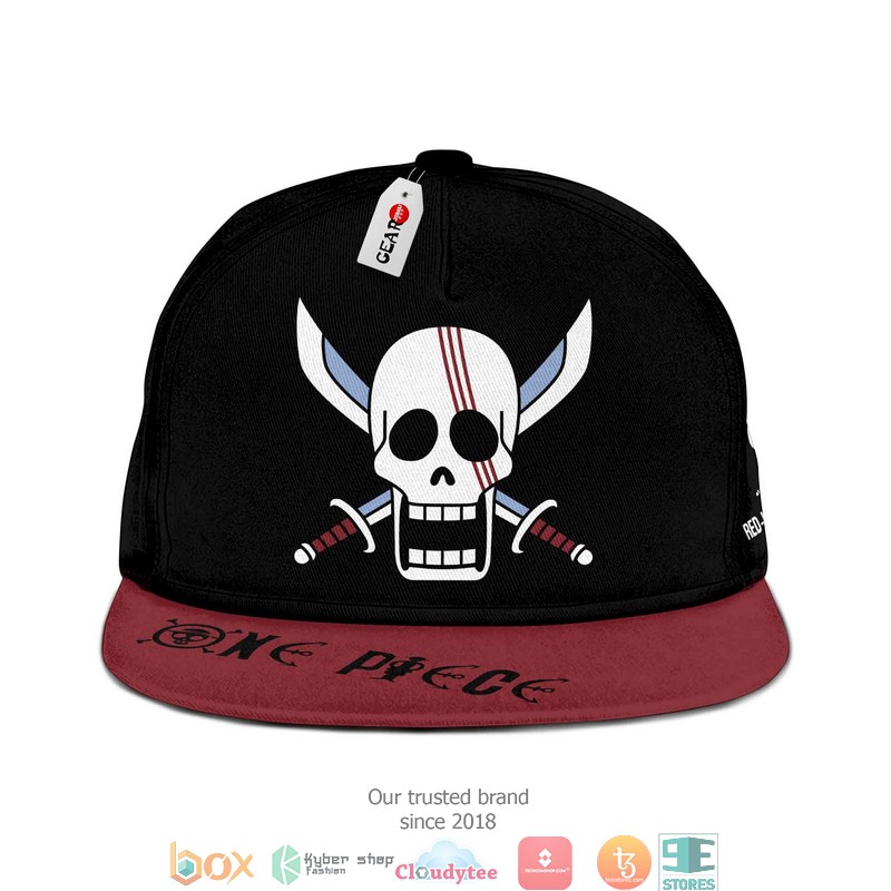 Red Hair Pirates One Piece Anime Snapback hat
