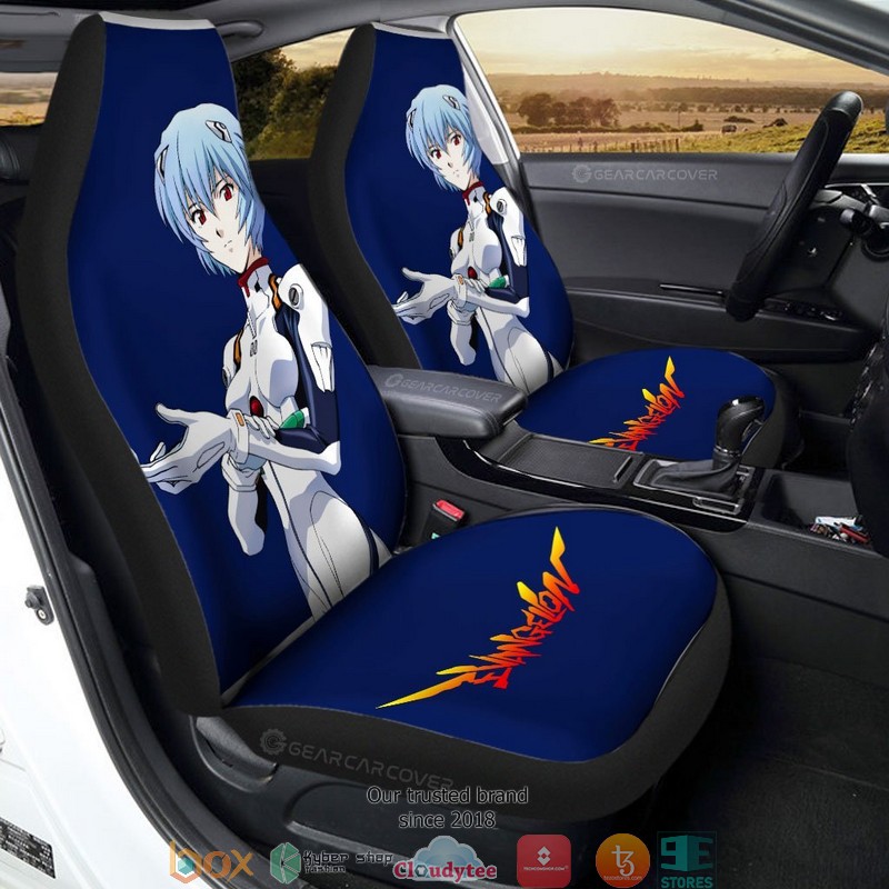 Rei Ayanami Neon Genesis Evangelion Anime Car Seat Cover