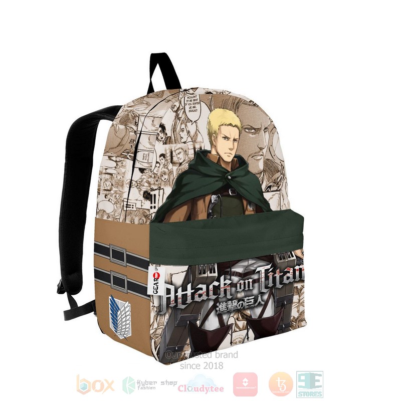 Reiner Braun Attack on Titan Anime Manga Backpack 1