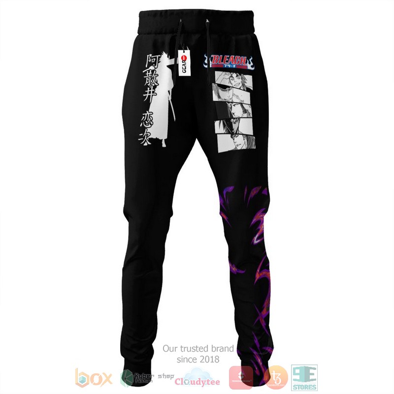 BEST Renji Abarai Anime Bleach Longpants 4 Renji Abarai Anime Bleach Jogger longpants 1 2 3