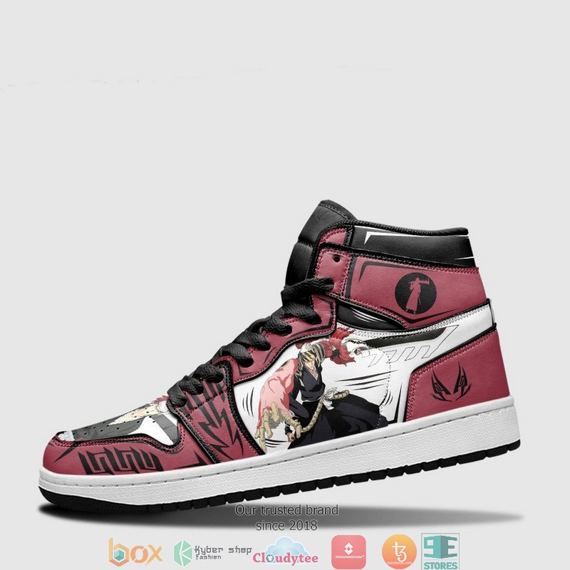 Renji Abarai BL Anime Air Jordan High Top Shoes 3 Renji Abarai BL Anime Air Jordan High Top Shoes 1 2