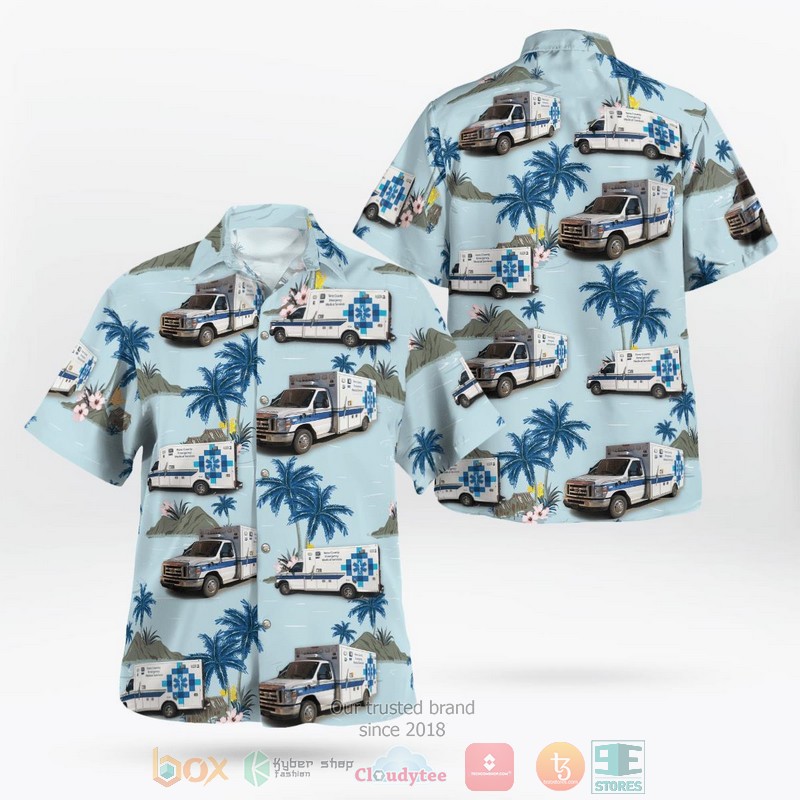 NEW Reno County EMS Hawaii Shirt 1