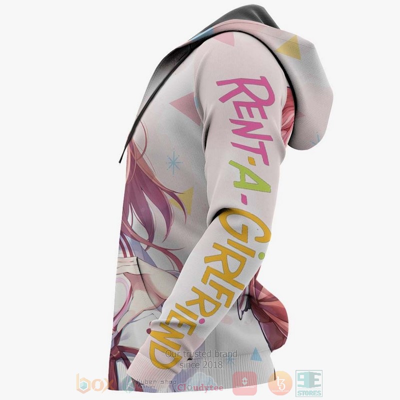 BEST Anime Rent A Girlfriend Sumi Sakurasawa All Over Print Hoodie-Bomber Jacket 6 Rent A Girlfriend Sumi Sakurasawa Anime 3D Hoodie Bomber Jacket 1 2 3 4 5