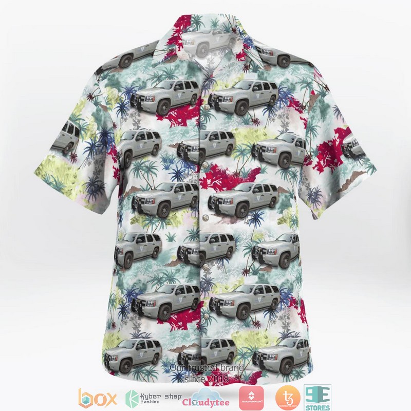 Rhode Island State Police Chevrolet Tahoe 3D Hawaii Shirt 2 Rhode Island State Police Chevrolet Tahoe 3D Hawaii Shirt 1