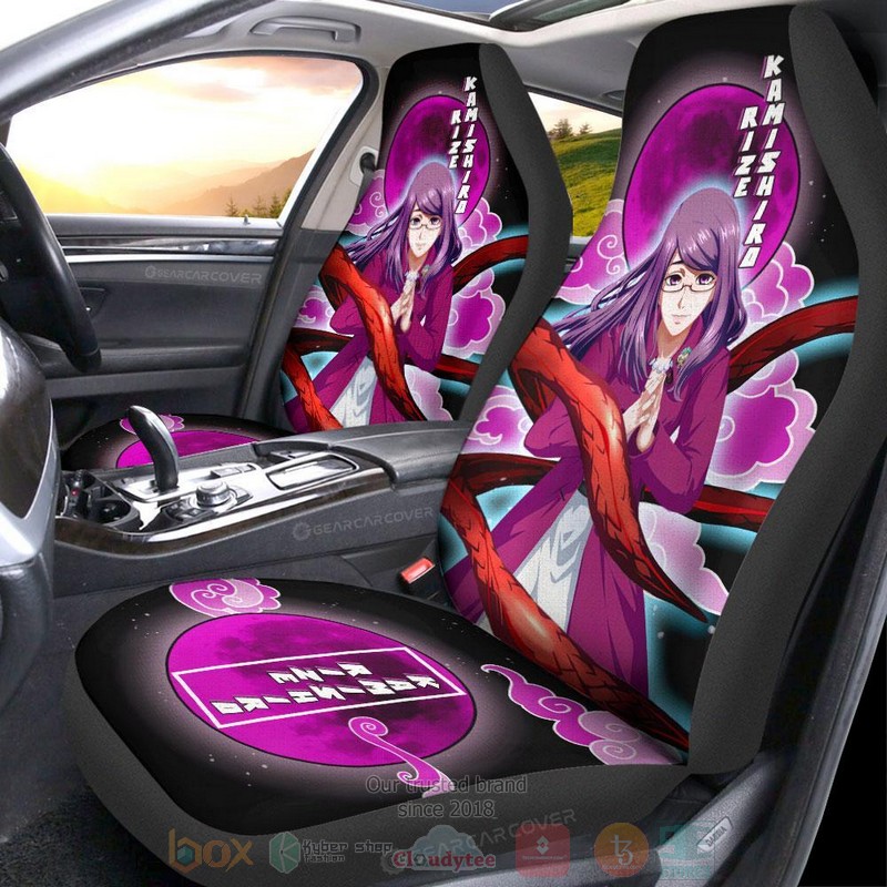 Rize Kamishiro Tokyo Ghoul Anime Car Seat Cover 1