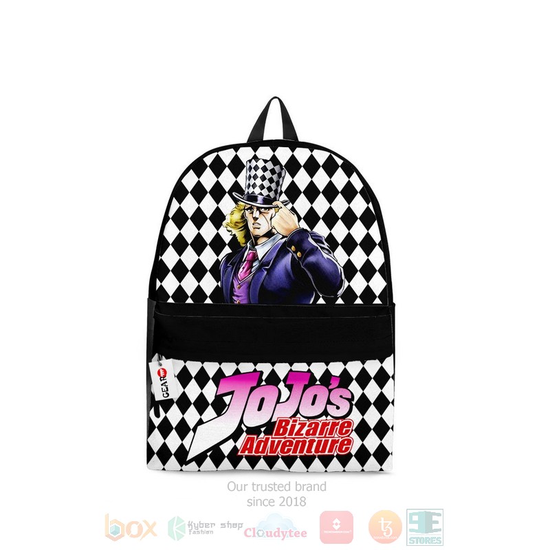 Robert E O Speedwagon JoJos Adventure Anime Backpack