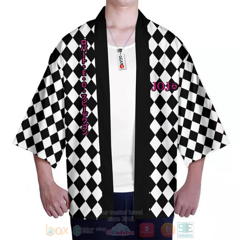 Robert Speedwagon JoJos Adventures Anime Inspired Kimono 1