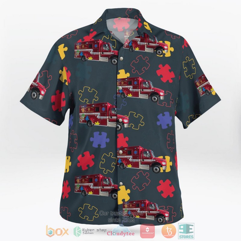 Rochester Hills Michigan Rochester Hills Fire Department World Autism Awareness Day Hawaiian Shirt 3 Rochester Hills Michigan Rochester Hills Fire Department World Autism Awareness Day Hawaiian Shirt word2