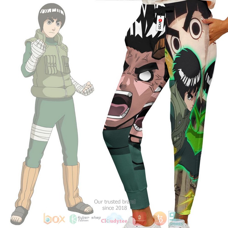 Rock Lee Anime Naruto Jogger longpants 1