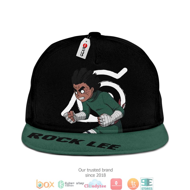 Rock Lee NRT Anime Snapback hat