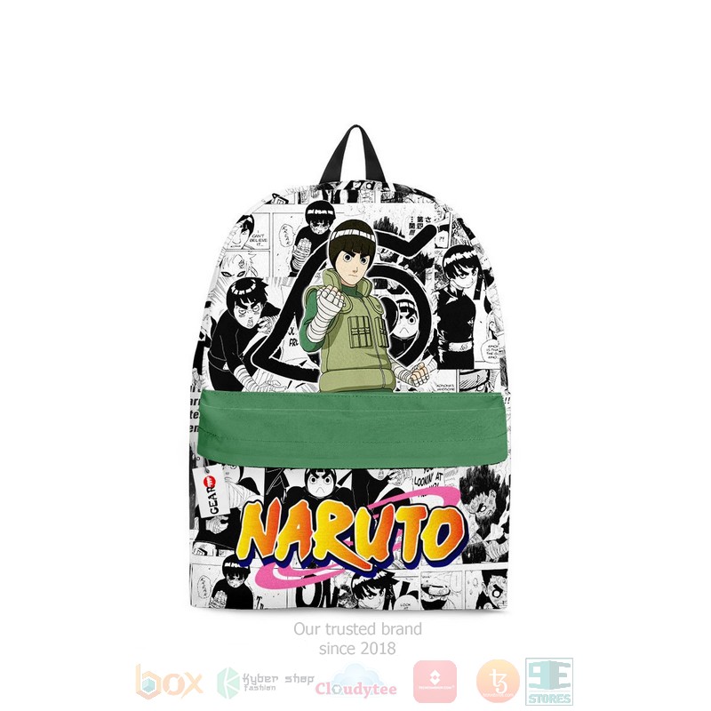 Rock Lee Naruto Anime Manga Backpack