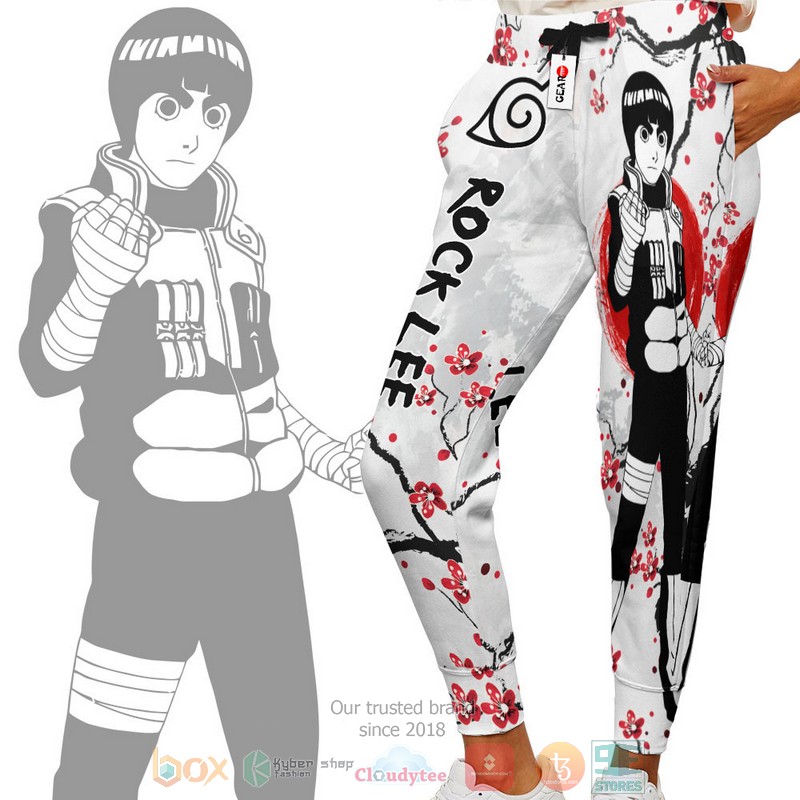 Rock Lee Naruto Anime Japan Style Jogger longpants 1