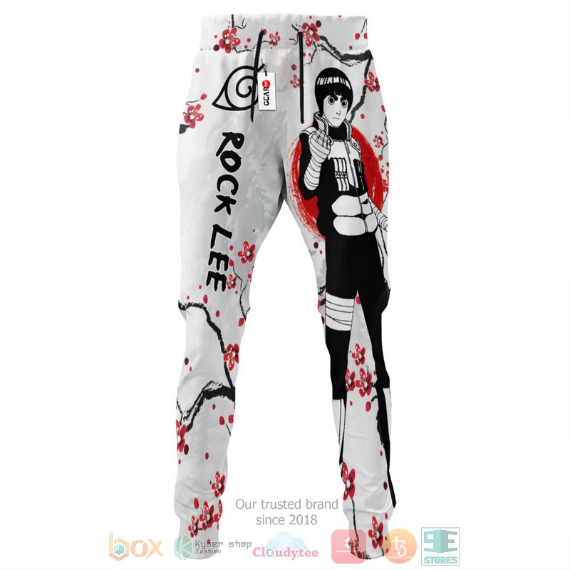 BEST Rock Lee Naruto Anime Japan Style Longpants 4 Rock Lee Naruto Anime Japan Style Jogger longpants 1 2 3