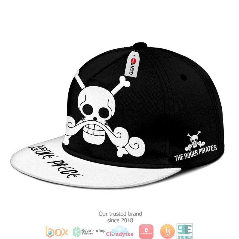Roger Pirates One Piece Anime Snapback hat 1