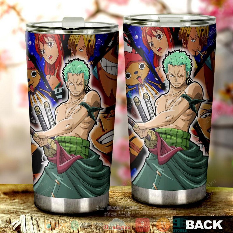 Roronoa Zoro Anime One Piece Car Interior For Anime Tumbler 1 2