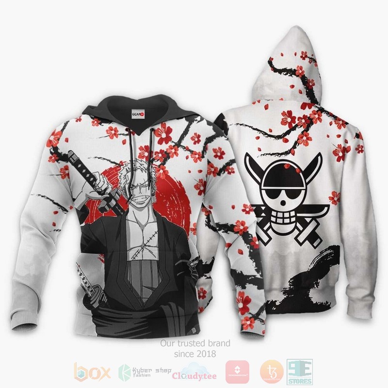 Roronoa Zoro Custom Anime One Piece 3D Hoodie Bomber Jacket