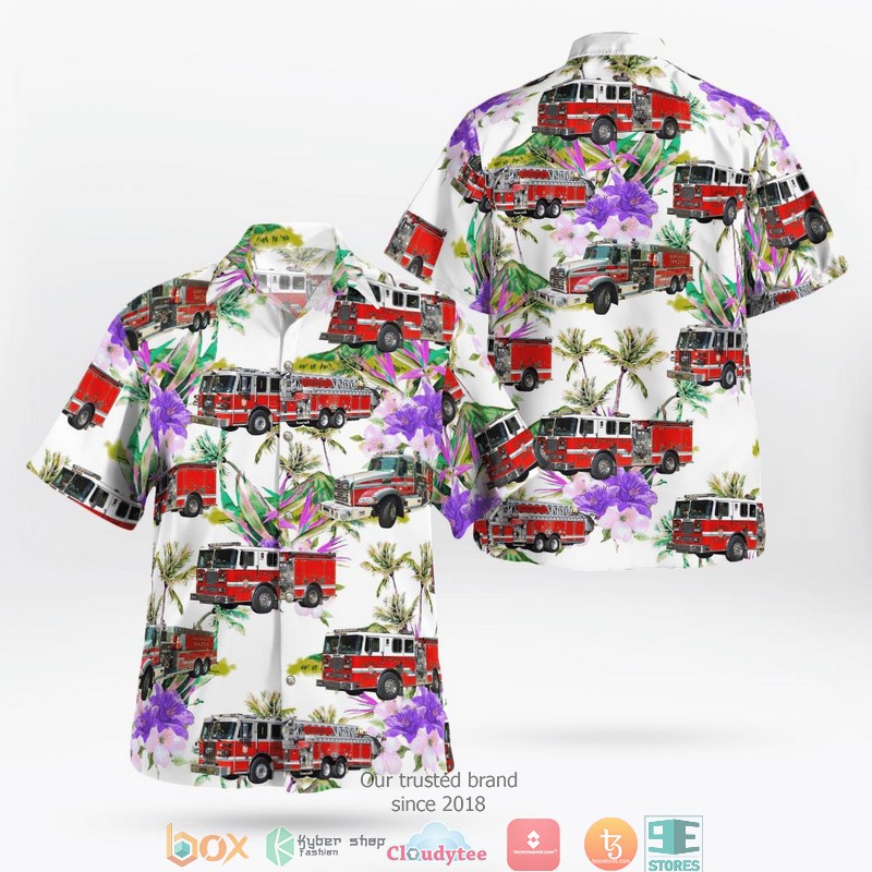 Roseland Nelson County Virginia Wintergreen Fire Rescue 3D Hawaii Shirt