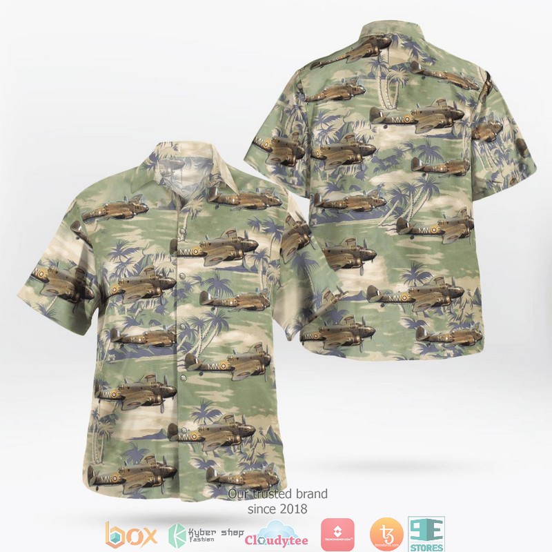 Royal Air Force Bristol Beauforts f 217 Squadron Hawaiian Shirt word3