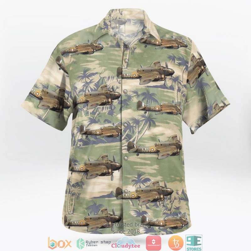 Royal Air Force Bristol Beauforts f 217 Squadron Hawaiian Shirt word2