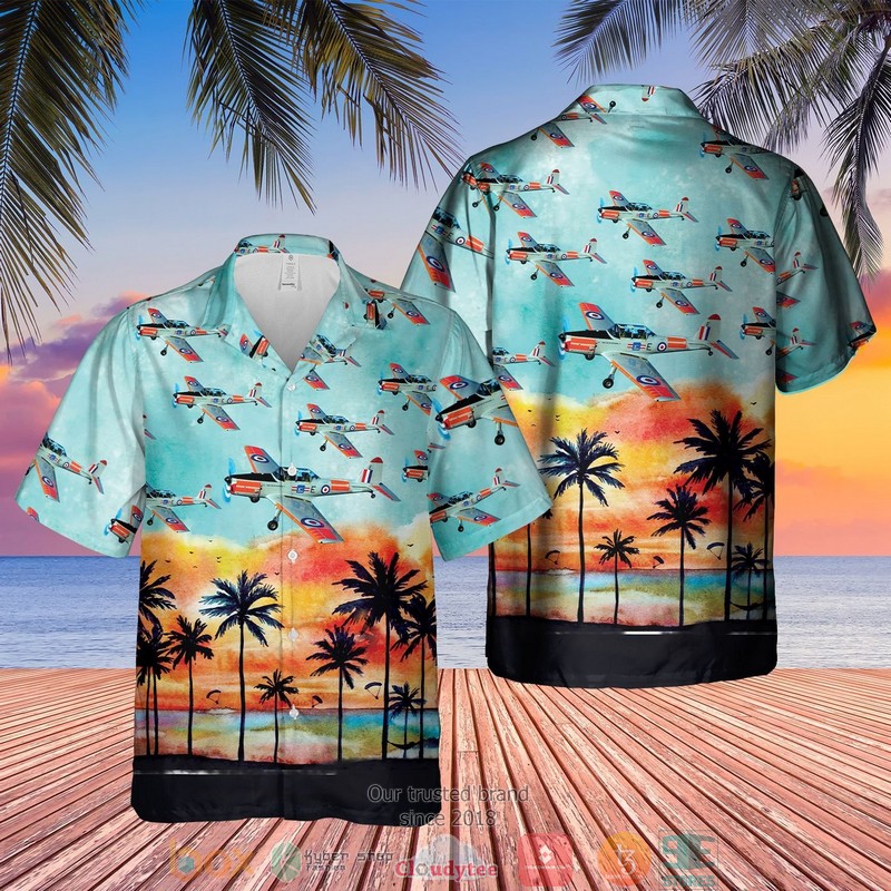 Royal Air Force DHC-1 Chipmunk Hawaiian Shirt 1 Royal Air Force DHC 1 Chipmunk Hawaiian Shirt