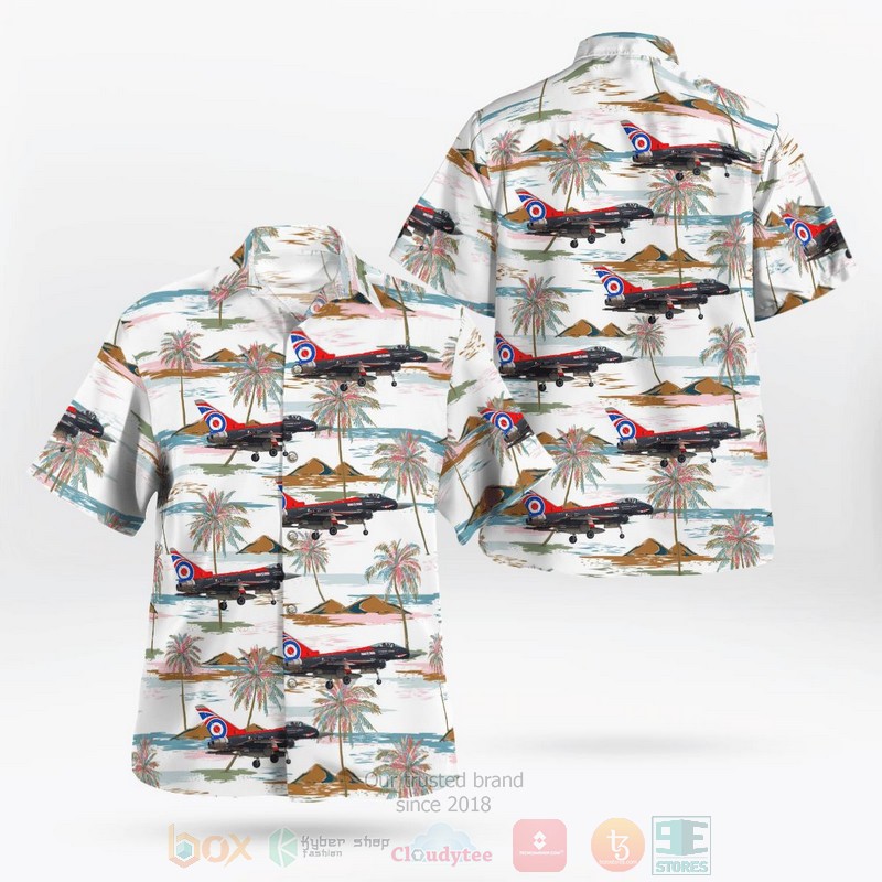 BEST Royal Air Force Eurofighter Typhoon FGR.4 3D Aloha Shirt word3