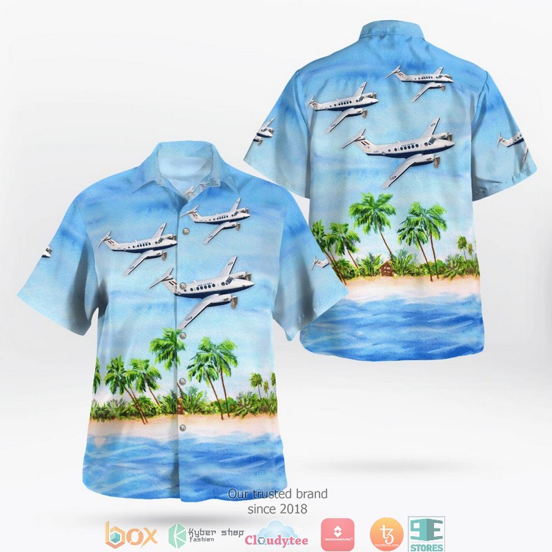 Royal Air Force King Air B200 Of No 45 Squadron 3D Hawaii Shirt
