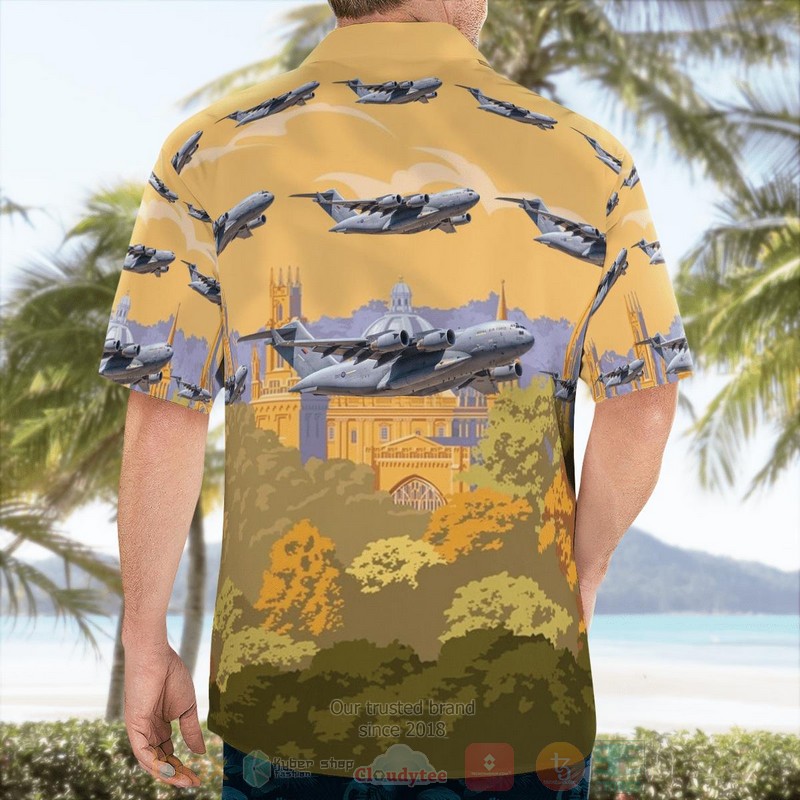 BEST Royal Air Force, No. 99 Squadron, Boeing C-17A Globemaster III 3D Aloha Shirt 4 BEST Royal Air Force, No. 99 Squadron, Boeing C-17A Globemaster III 3D Aloha Shirt word3