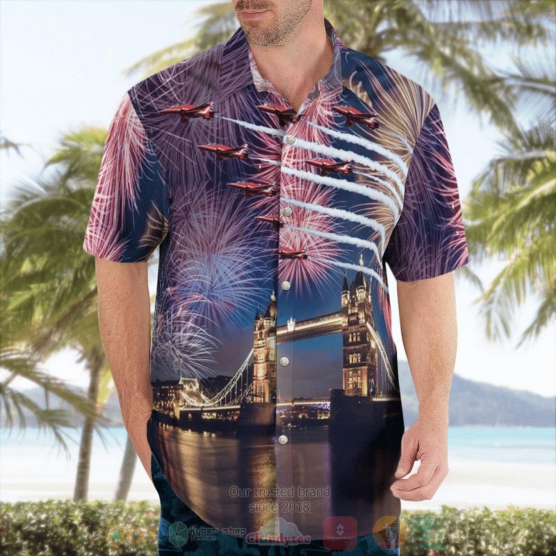 BEST Royal Air Force Red Arrows Happy New Year 3D Aloha Shirt 4 BEST Royal Air Force Red Arrows Happy New Year 3D Aloha Shirt word2
