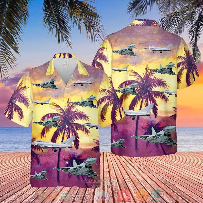 Royal Air Force Typhoon FGR4 Hawaiian Shirt
