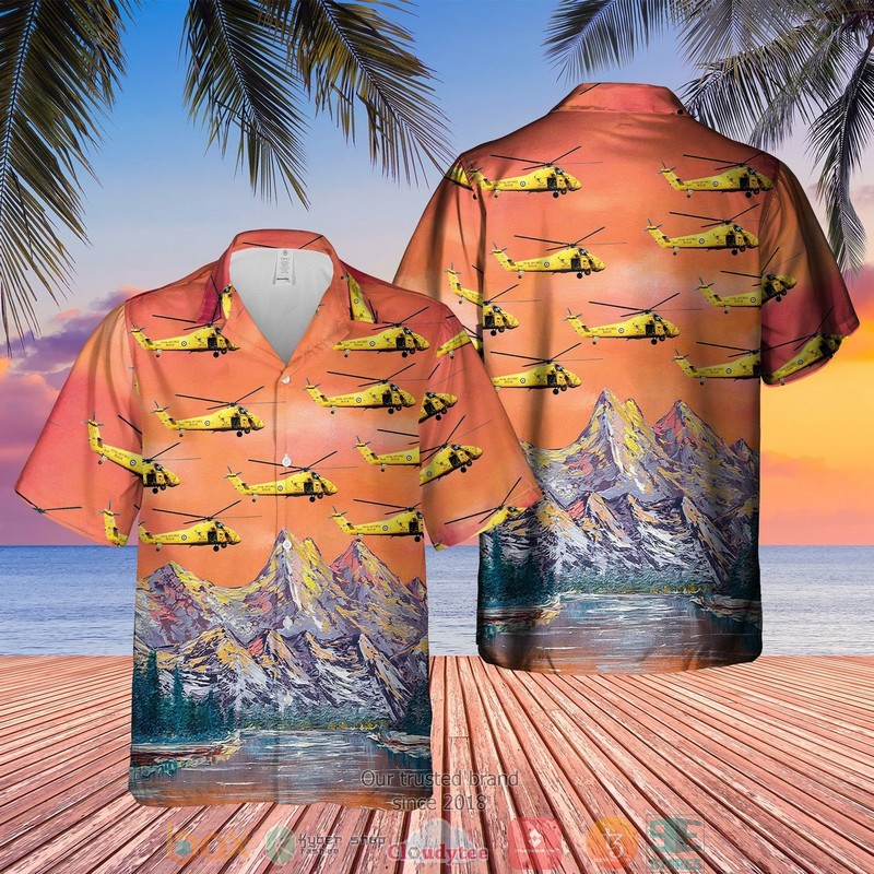 Royal Air Force Wessex HAR2 Hawaiian Shirt