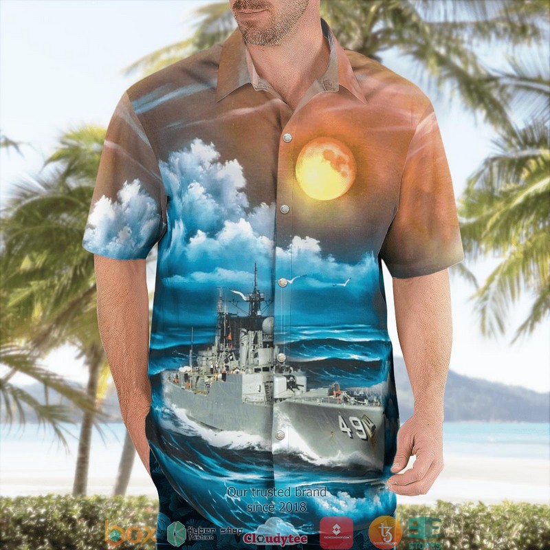 Royal Australian Navy HMAS Derwent DE 49 Hawaiian Shirt 4 Royal Australian Navy HMAS Derwent DE 49 Hawaiian Shirt word1